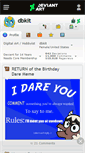 Mobile Screenshot of dbkit.deviantart.com