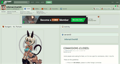 Desktop Screenshot of infernal-overkill.deviantart.com