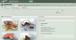 Desktop Screenshot of fratelanutela.deviantart.com