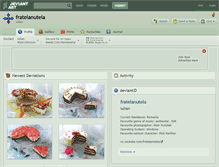 Tablet Screenshot of fratelanutela.deviantart.com