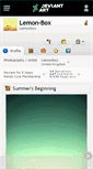 Mobile Screenshot of lemon-box.deviantart.com