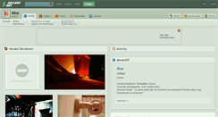 Desktop Screenshot of kice.deviantart.com