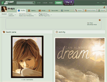 Tablet Screenshot of m-ayu.deviantart.com