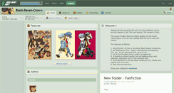 Desktop Screenshot of black-raven-crow.deviantart.com