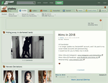 Tablet Screenshot of pissboy.deviantart.com
