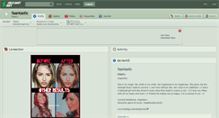 Desktop Screenshot of faantastic.deviantart.com