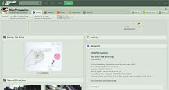 Desktop Screenshot of bluepersuasion.deviantart.com