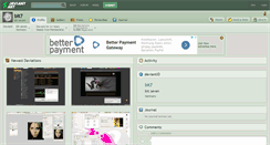 Desktop Screenshot of bit7.deviantart.com