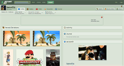 Desktop Screenshot of baxw03z.deviantart.com