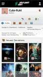 Mobile Screenshot of cute-ruki.deviantart.com