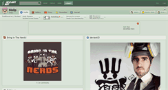 Desktop Screenshot of blo0p.deviantart.com