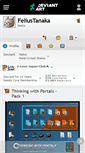 Mobile Screenshot of feliustanaka.deviantart.com