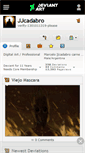 Mobile Screenshot of jjcadabro.deviantart.com
