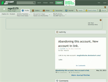 Tablet Screenshot of mpn5379.deviantart.com