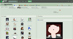 Desktop Screenshot of magicaldolphin.deviantart.com