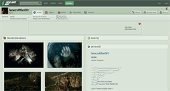 Desktop Screenshot of laracroftfan001.deviantart.com