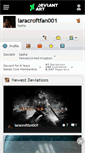 Mobile Screenshot of laracroftfan001.deviantart.com