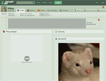 Tablet Screenshot of irikoy.deviantart.com