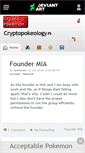 Mobile Screenshot of cryptopokeology.deviantart.com