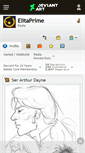Mobile Screenshot of elitaprime.deviantart.com