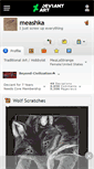Mobile Screenshot of meashka.deviantart.com