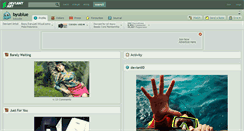 Desktop Screenshot of byublue.deviantart.com