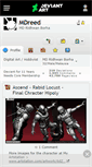 Mobile Screenshot of mdreed.deviantart.com