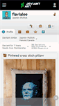 Mobile Screenshot of flavialee.deviantart.com