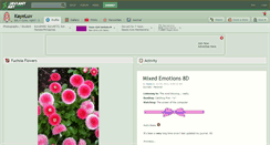 Desktop Screenshot of kayeluv.deviantart.com