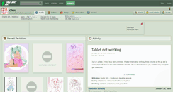 Desktop Screenshot of chuu.deviantart.com