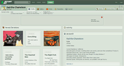 Desktop Screenshot of kad-the-chameleon.deviantart.com
