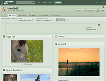 Tablet Screenshot of haustin68.deviantart.com