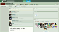 Desktop Screenshot of animation-city.deviantart.com