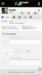 Mobile Screenshot of conh.deviantart.com