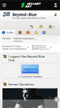 Mobile Screenshot of beyond--blue.deviantart.com