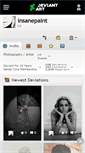 Mobile Screenshot of insanepaint.deviantart.com