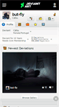 Mobile Screenshot of but-fly.deviantart.com