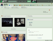 Tablet Screenshot of but-fly.deviantart.com