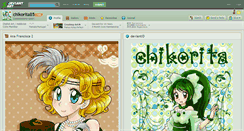 Desktop Screenshot of chikorita85.deviantart.com