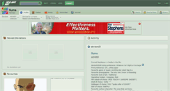 Desktop Screenshot of iluma.deviantart.com
