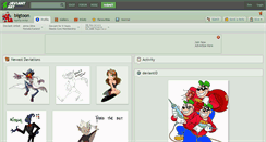 Desktop Screenshot of bigtoon.deviantart.com