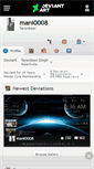 Mobile Screenshot of mani0008.deviantart.com