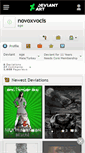 Mobile Screenshot of novoxvocis.deviantart.com