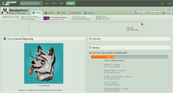 Desktop Screenshot of bloodyprince1.deviantart.com