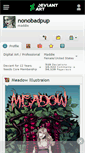 Mobile Screenshot of nonobadpup.deviantart.com
