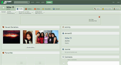 Desktop Screenshot of licha-15.deviantart.com