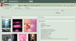 Desktop Screenshot of danniey.deviantart.com