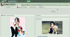 Desktop Screenshot of hitsugaya-x-hinamori.deviantart.com