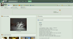Desktop Screenshot of krch.deviantart.com