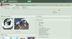 Desktop Screenshot of dn-angel.deviantart.com
